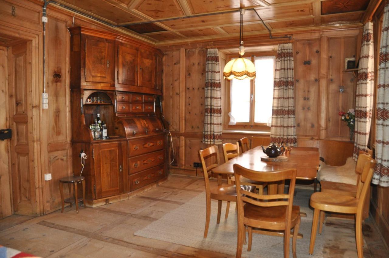 Ferienwohnung Chasa Genuina Ftan Exterior foto