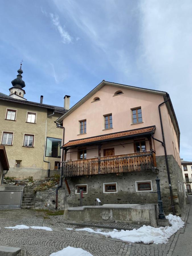 Ferienwohnung Chasa Genuina Ftan Exterior foto